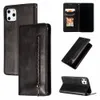 30 PCS Misto Sale Zipper Celfskin PU Custodia in pelle PU per iPhone 11 Pro X XR XS Max 6 7 8 Plus e Samsung Nota 8 9 10 Pro S8 S9 S10 Plus