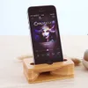 2022 New Wood mobile phones speaker Handmade Bamboo Holder Creative Ornaments Multifunctional bracket loudspeaker