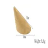 10Pcs/Lot Jewelry Display New Cone Shape Organic Acrylic Jewelry Ring Display Holder Stand Showcase Stand Z-086