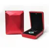 Deluxe LED Lighted Paint Propose Ring Pendant Collana Jewelry Box Christmas Day Valentine Gift Box Case Holder