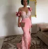 Ny Afrikansk Saudiarabien Formell Party Wear Mermaid Prom Celebrity Dresses Sexig Maxi Dress Vestidos de Gala Evening Dress