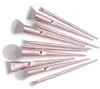 Professional Rose Gold Makeup Brush 10Pcs/Set Soft Makeup Brush Wet N Wild Holder Eyeshadow Foundation Powder Makeup Brush