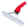 Pente de estimação Extralarge Rake Brush Brush DeShedding Tool Bele