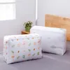 Quilt Storage Bag Flamingo Shape Home Clothes Quilt Pillow Blanket Storage Bag Travel Luggage Organizer Bag C18112801