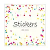 5set 150pcs Inspirational English Sticker Sticker Sticker Sticker Imperproof