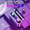 F9 TWS Wireless Earphone Bluetooth V5.0 Wireless Bluetooth Headphone LED Display With 2000mAH Power Bank Headset With Mic