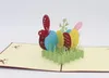 Osterfest, 3D-Pop-Up-Karte, hohles Osterei, Schmetterling, Grußkarte, Segenskarten, kreatives Geschenk