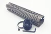 7'' 10'' 12'' inch Tan Color Printed Free Float Quad Rail Handguard Picatinny Mount System with/without Front End Cap