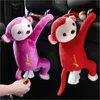 Creative Cartoon Tissue Box Monkey Papers Napkins Car Animal Napkin Paper holder2303089