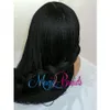 Handgemaakte gevlochten full lace front pruik zwartbruin bordeaux ombre Senegalese pruik micro kant frontale vlechten pruik met baby hai3430186