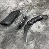 Nouveauté couteau à griffes MT Spectre couteaux tactiques D2 lame manche en acier couteau de coupe à lame fixe Adul