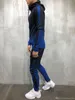 Moda-Mens Moda Primavera Hiphop Tracksuits Designer Cardigan Hoodies Calças 2 Pcs Conjuntos de Roupas Pantalones Outfits245M