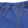 Enfants Designer Vêtements Garçons Slim Jeans Bébé Garçon Doux Tricot Jeans Enfants Printemps Automne Long Pantalon Enfant Mode Pantalon Décontracté ZYQA451