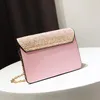 Women Leather Chain Black Shoulder Bag Crossbody Bag Classic Flap Bag Ladies Little Girls Fashion Bags