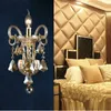 DHL 2020 Crystal Wall Lamp Luxury Modern Living Room K9 Crystal Wall Light Top Grade bredvid Crystal Wall Lighting