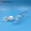 50 pcs 60 100 150 ml Garrafa de pacote de plástico transparente vazio frasco de embalagem