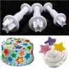 3 sztuk Mini Star Kremówka Ciasto Dekoracji Ciastka Ciastka DIY Mold