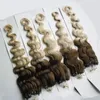 14" -24" Ombre Color Micro Loop Hair Extensions Body Wave Micro Bead Human Hair Remy Brazilian Beads Extensions 1G/1S