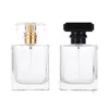 Atacado 2019 Viagem de cristal Perfume Bottles 50ml recarregáveis ​​garrafas vazias Perfume Spray com Atomizador grátis DHL
