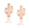 2019 nouveau alliage ananas/empreintes/Cactus/avion boucles d'oreilles pour femmes mode boucle d'oreille cadeaux livraison gratuite