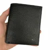 Mens Purse Card Holder Fashion Cash CLIP Högkvalitet Mjuk läder Kort handväska 8bit Slot German CraftSmanship med Box Set4416987