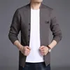 2019 nouvelle mode coupe-vent vestes hommes Cardigan tendance haute rue pardessus tendance Slim Fit décontracté manteau hommes vêtements