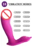 Draagbare g-spot vibrator afstandsbediening slipje vibrerende dildo masturbatie oplaadbare clitoris stimulator vagina massager seksspeeltjes