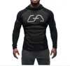 Mody-Mężczyzna Kulturystyka Bluzy Gym Trening Koszulki Kapturem Garnitury Sportowe Dres Mężczyźni Chandal Hombre Gorilla Nosić zwierzę