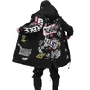 가을 재킷 폭격기 코트 중국 힙합 스타 swag tyga 겉옷 코트 미국 크기 xs-xl