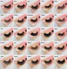 Cils de vison 3D vision entiers de faux cils naturels entiers 3D CHINK LASHES MAQUE MADE SOft Makeup Makeup Faux Eye Lashes 3D Series2478671