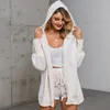 Pajamas Set Women Fashion Winter Soft Warm Plush Casual Sportswear Long Sleeve Crop Top Shirt Shorts Suit 3pcs Vest+Coat+Pants