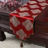Senaste Luxury Chinese Ethnic Table Runner Heminredning Matbordduk Rektangel Silk Brocade Table Proctection Mat 200x33cm 230x33cm