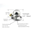 New Style Men Bondage Small Cock Cage Stainless Steel Male Chastity Device With Urethral Catheter Short Cages Sex Toys G140 Y19070602