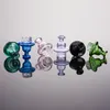 Cyclone riptide Carb Cap Dome Smoking Accessories with spinning air hole For 25mm Terp Pearl Quartz Banger Nail Bubbler Enai Dab R2291522