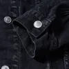 Luxus Herren Designer Denim Jacke Männer Frauen Hohe Qualität Casual Mäntel Schwarz Blau Mode Marke Herren Designer Jacke