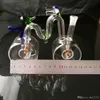 Narguilé en verre de vélo ﾠ, pipes à fumer en verre colorées mini-tuyaux à main multi-couleurs meilleure pipe en verre cuillère