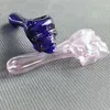 Rauchpfeifen Glas Ölbrenner Rohr Aschenfänger Gläser Öle Rigs Wasserpfeifen Hand Pip Skull Dab Rig Bongs Wasserpfeifen