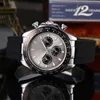 Luxe designer heren horloges topmerk mannen kijken chronograaf rubberen riem stopwatch 42 mm dial polshorloges Alle subdials die werken voor heren kerstvalentijncadeau