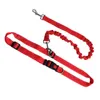 Sport Adjustable Walking Leash Hands Free Dog Leashes Best Quality Waist Pet Dog Leash Running Jogging Puppy Dogs Lead Collar DH0467