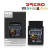 ELM 327 HHOBD OBD2 v1.5 25k80 v2.1 Bildiagnostik-verktygsskanner ELM327 Bluetooth-gränssnitt Stöd ALL OBDII OBD-protokollet