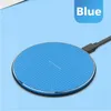 Q25 Universal Qi Wireless Phone Charger 10W Portable Fast Charging Multicolor Non-slip Silicone Surface for Cellphone Smartphone with Packag