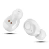 X18 TWS Osynliga Mini Earbuds Trådlös Bluetooth Hörlurar 3D Stereo Handsfree Brusreducering Bluetooth 5.0 Headset för smartphones