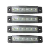 ZIQIAO 4 pièces voiture camion remorque côté marqueur indicateurs lumières frein signal lampe