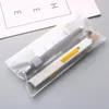 500pcs/lot Creative and frosting folder office bag PVC billbag pen bag stationery bag Easy to use and convenient LX9005