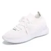 Freizeit flache Sohle kleine weiße Schuhe Damen Single Neue Damenschuhe 2019 Damen Flying Textile Fire Sports