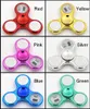 Cool coolste LED -licht veranderen fidget spinners speelgoed Kids Toys Auto Change Patroon 18 stijlen met Rainbow Light Up Hand Spinner