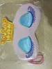 Crown Eye Masker Winker Sleep Mask Thicken Super Soft Rest Relax Slaap Oog Masker Reizen Cartoon Lange Wimpers SZ48