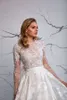 2020 Eva Lidel Seksowna sukienka ślubna Illusion Bodice Z Długim Rękawem Suknia Bridal Aplikacja Koronkowa Suknia ślubna