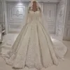 Винтажное свадебное платье с длинным рукавом роскошные бальные платья для свадебных платье