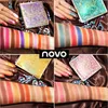 Novo Quicksand Lidschatten-Palette 9/12 Farben Matte Shimmer Lidschatten Glitter Lidschatten mit Pinsel Set Nude Makeup Set Neue Ankunft